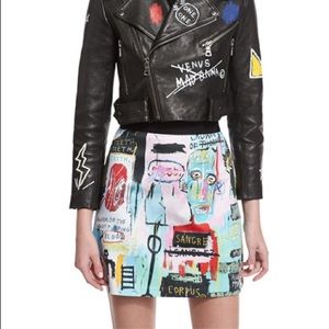 Women's Basquiat Riley Printed A-line Mini Skirt